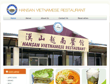 Tablet Screenshot of hansan.co.nz